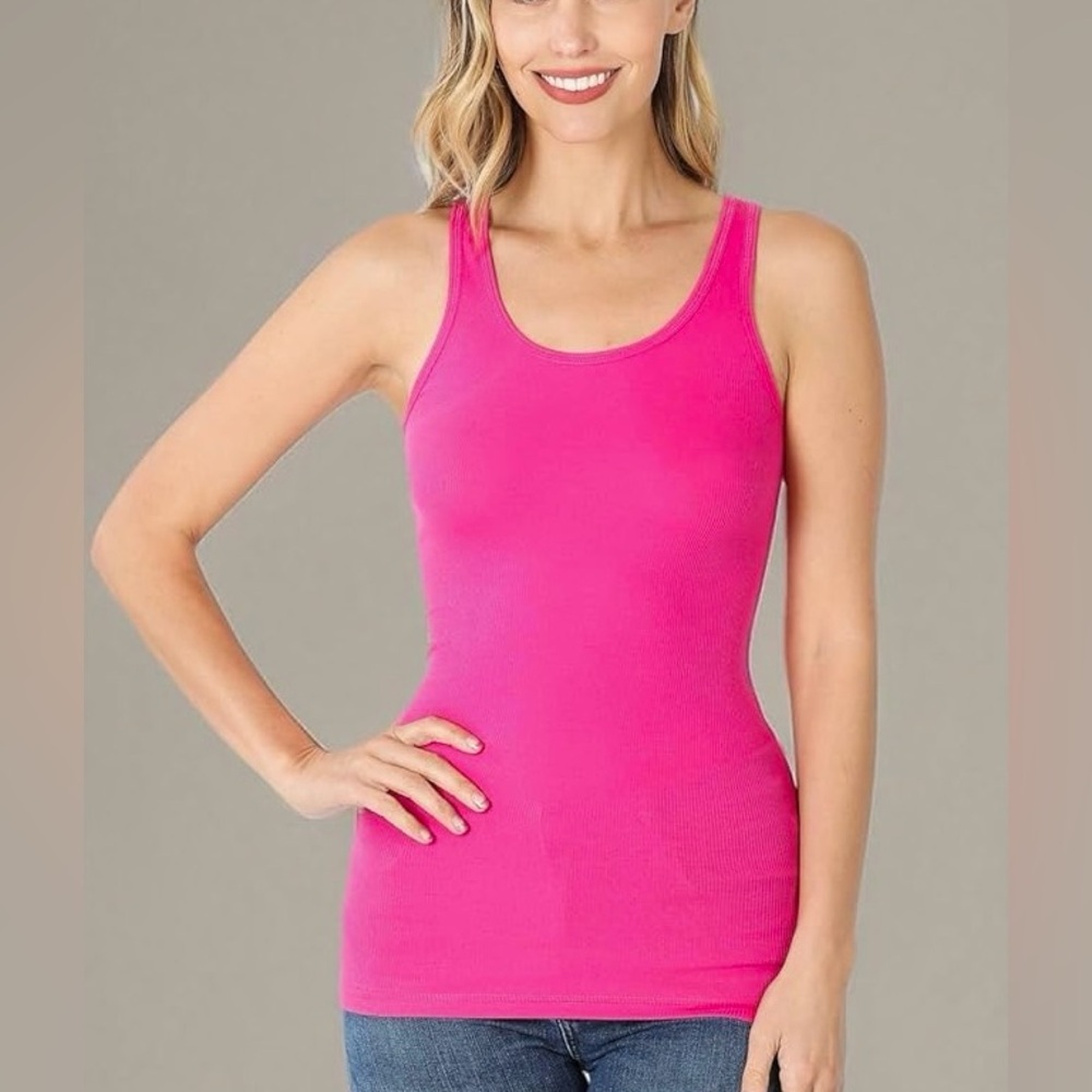 Time and Tru Women's Pink Sleeveless Top